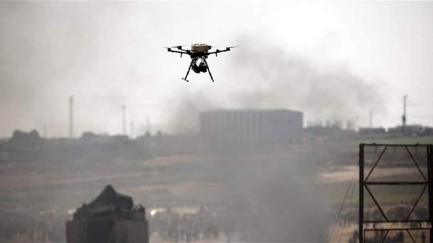 Israeli drone drops sound bombs near rescue workers in South Lebanon's Aita al-Shaab  