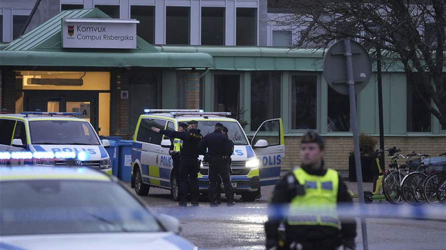 Rifles found at Swedish school after massacre: Police spokesman tells AFP