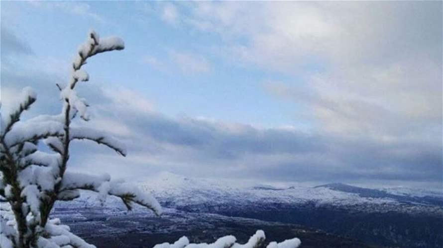 بدءا من ظهر الأحد... منخفض جوي بارد يؤثر على لبنان