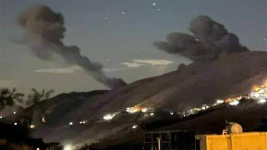 Israeli airstrikes hit Lebanon-Syria border crossing, alleged Hezbollah sites in Bekaa