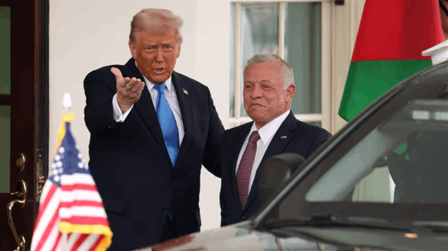 Trump meets Jordan's king amid tensions over Gaza plan