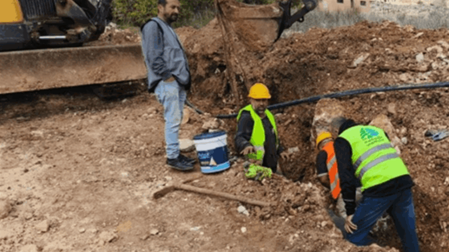 مياه الجنوب: فرقنا تواصل صيانة خطوط الدفع والجر والتوزيع في قضاءي صور وبنت جبيل