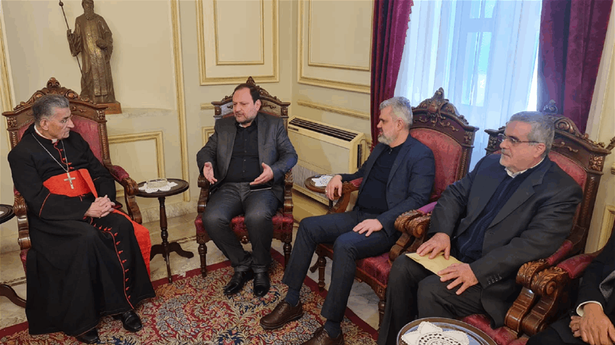 Hezbollah delegation invites Patriarch Al-Rahi to funeral of Sayyed Hassan Nasrallah and Hashem Safieddine 