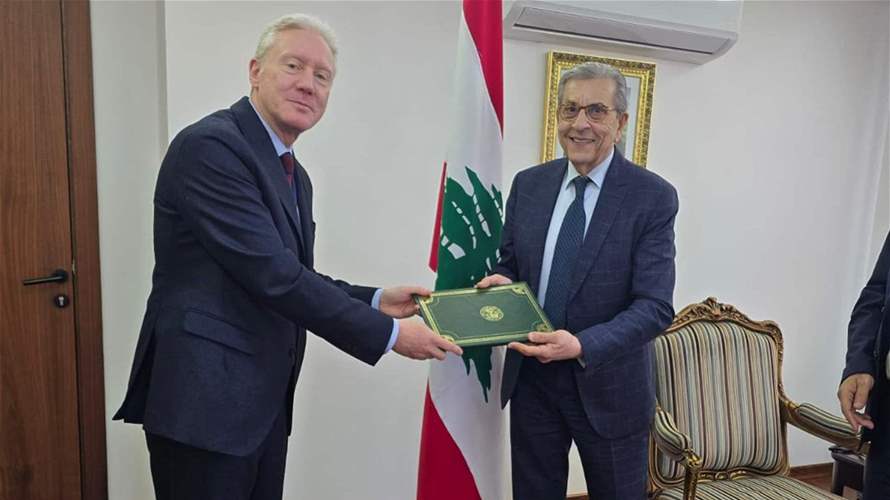 Lebanon's FM discusses key issues with EU, Russian ambassadors and UN representative