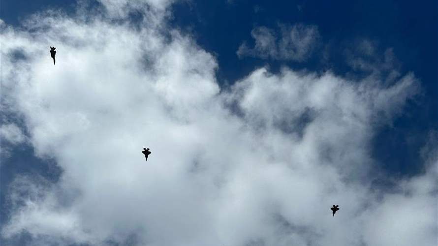 Israeli aircraft fly at low altitude over Beirut during Hezbollah's former leaders funeral