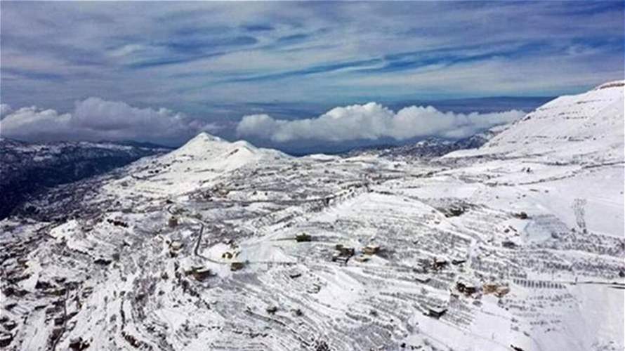 كتل باردة تؤثر على لبنان... وارتفاع تدريجي بدرجات الحرارة بالأيام المقبلة