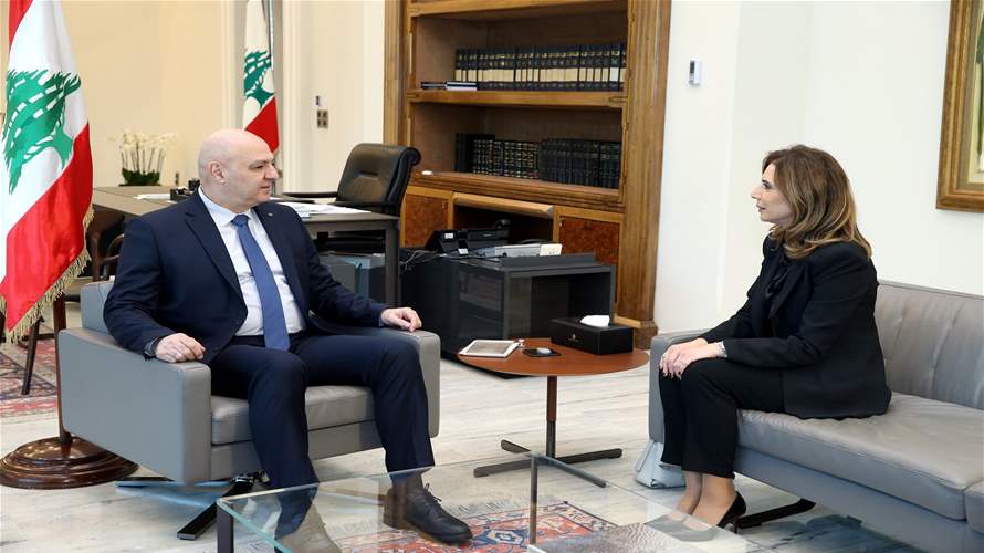 Lebanon-Cyprus relations discussed in meeting between President Aoun and Ambassador Claude Hajal