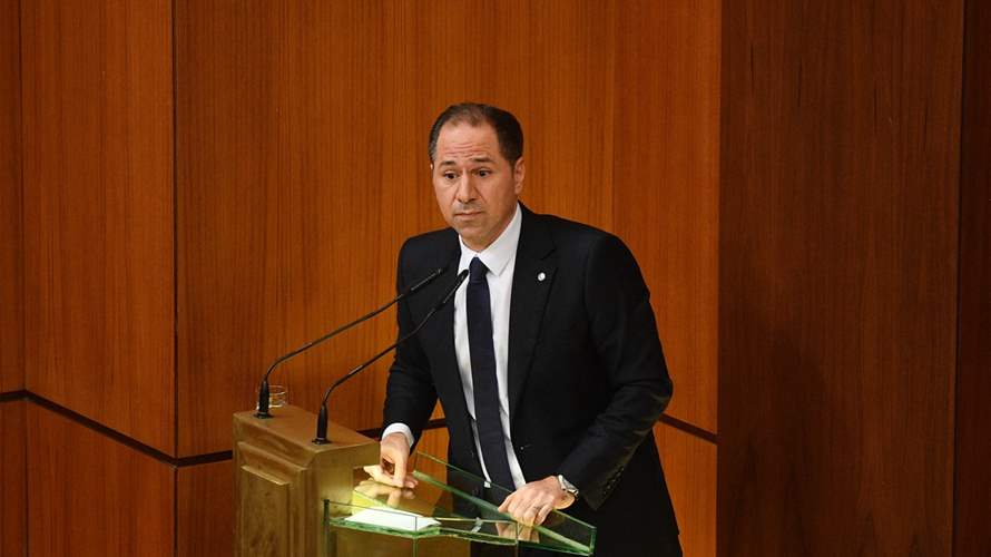 MP Samy Gemayel grants confidence to government during evening parliamentary session 