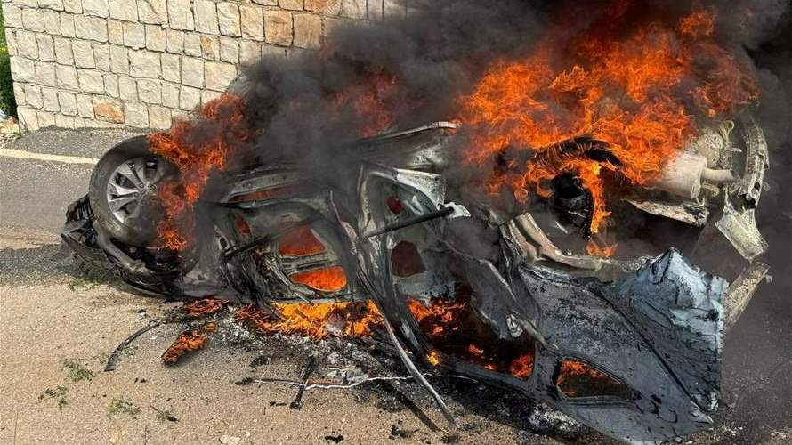 Lebanon's Health Ministry says Israeli airstrike on car in Rechknanay, Tyre district, kills one 