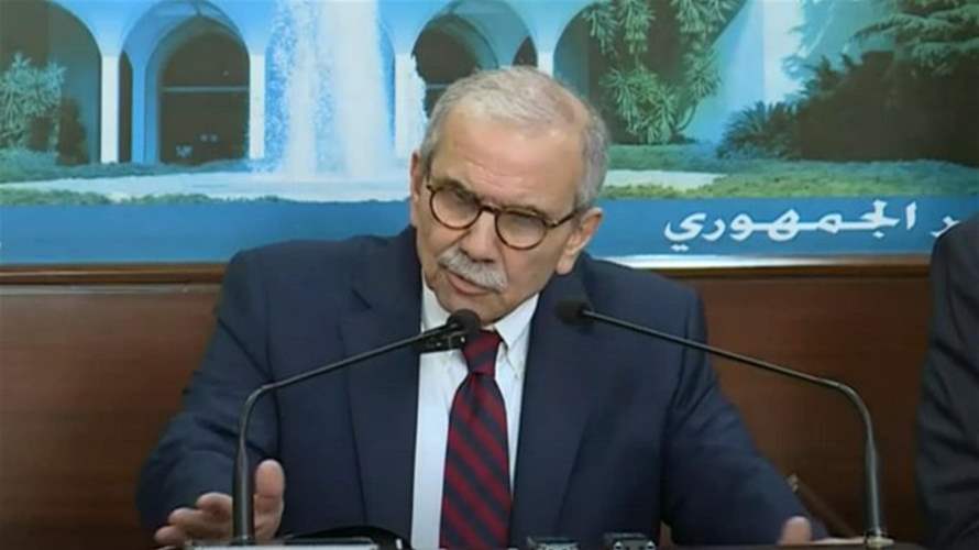 PM Nawaf Salam after Cabinet session at Baabda Palace: Cabinet approved issuing the 2025 budget