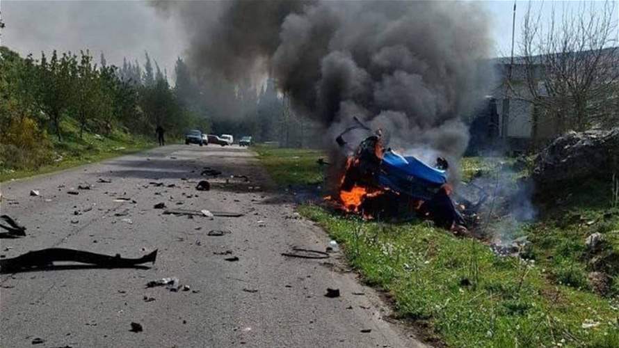 Drone strike targets car in southern Lebanon; casualties reported