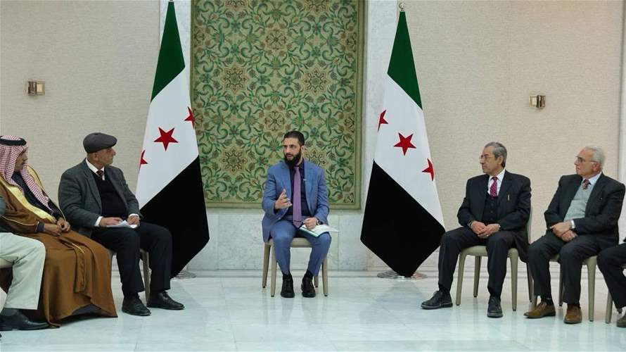 Suwayda leaders meet with Syrian president to form local security force — the details 