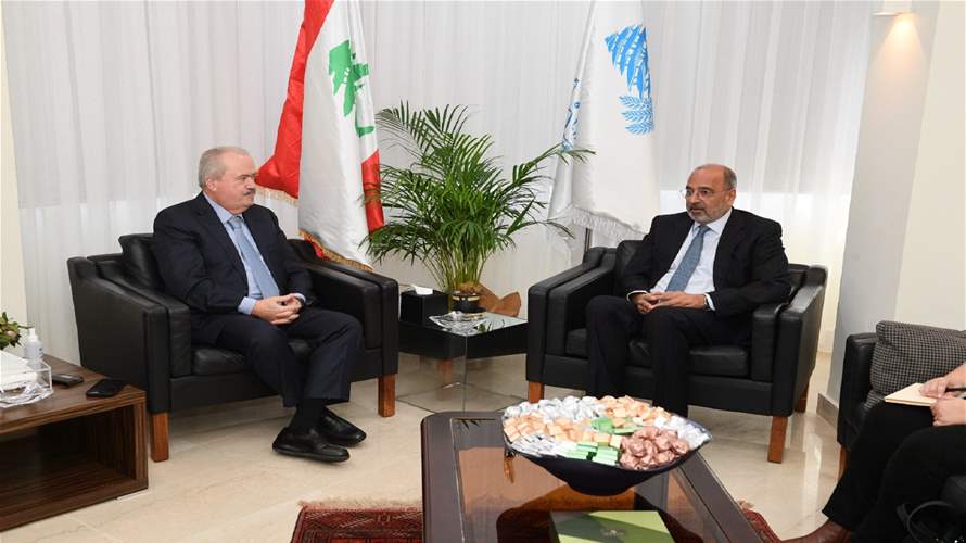 Lebanese Finance Minister Yassine Jaber calls for international pressure on Israel 