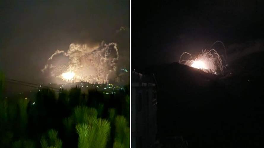 Israeli airstrikes hit Bekaa and southern Lebanon