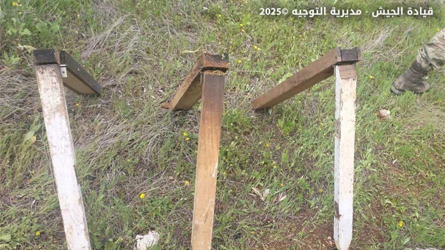 Lebanese Army discovers and dismantles three rocket launch platforms north of the Litani River