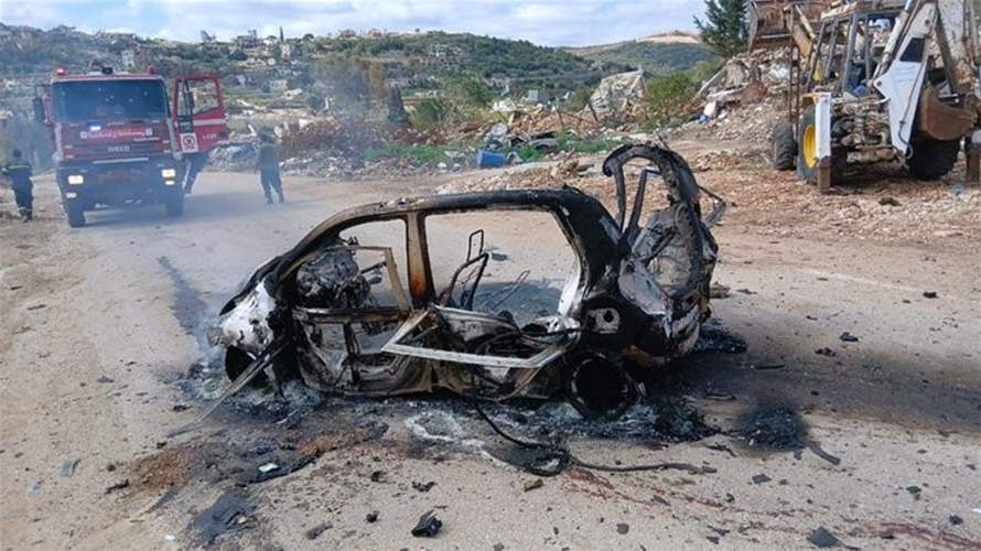 Israeli strike targets vehicle in South Lebanon's Aita al-Shaab