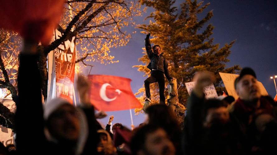 Turkey detains nine journalists over protests against Istanbul mayor's arrest