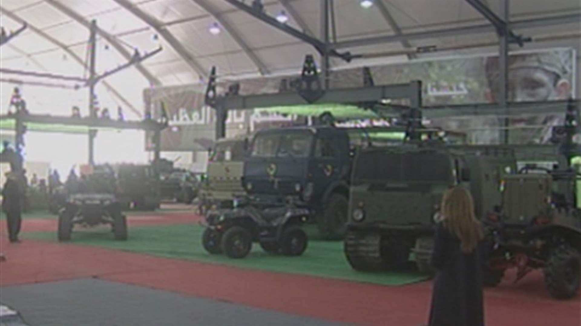 Flaunting the latest in high-tech military gear at Biel 