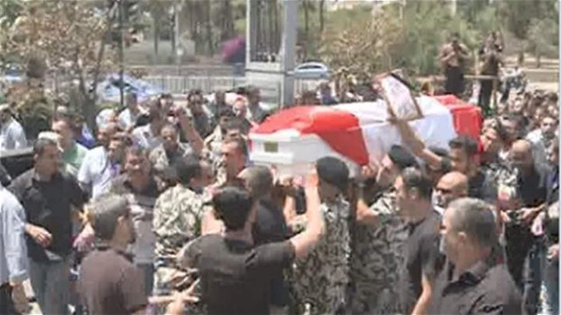 Lebanon bids farewell to General Security officer killed in south Beirut blast 