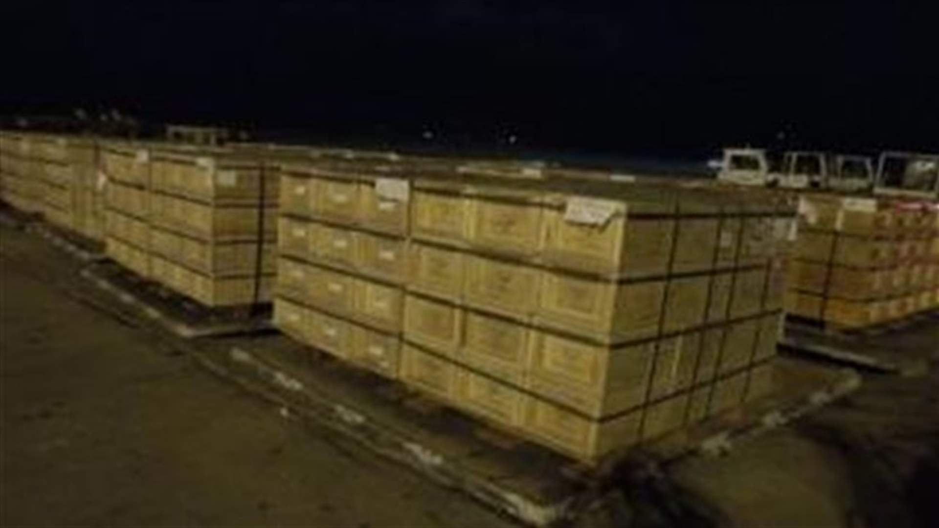 Lebanese army receives US weapons and ammunition through Beirut airport