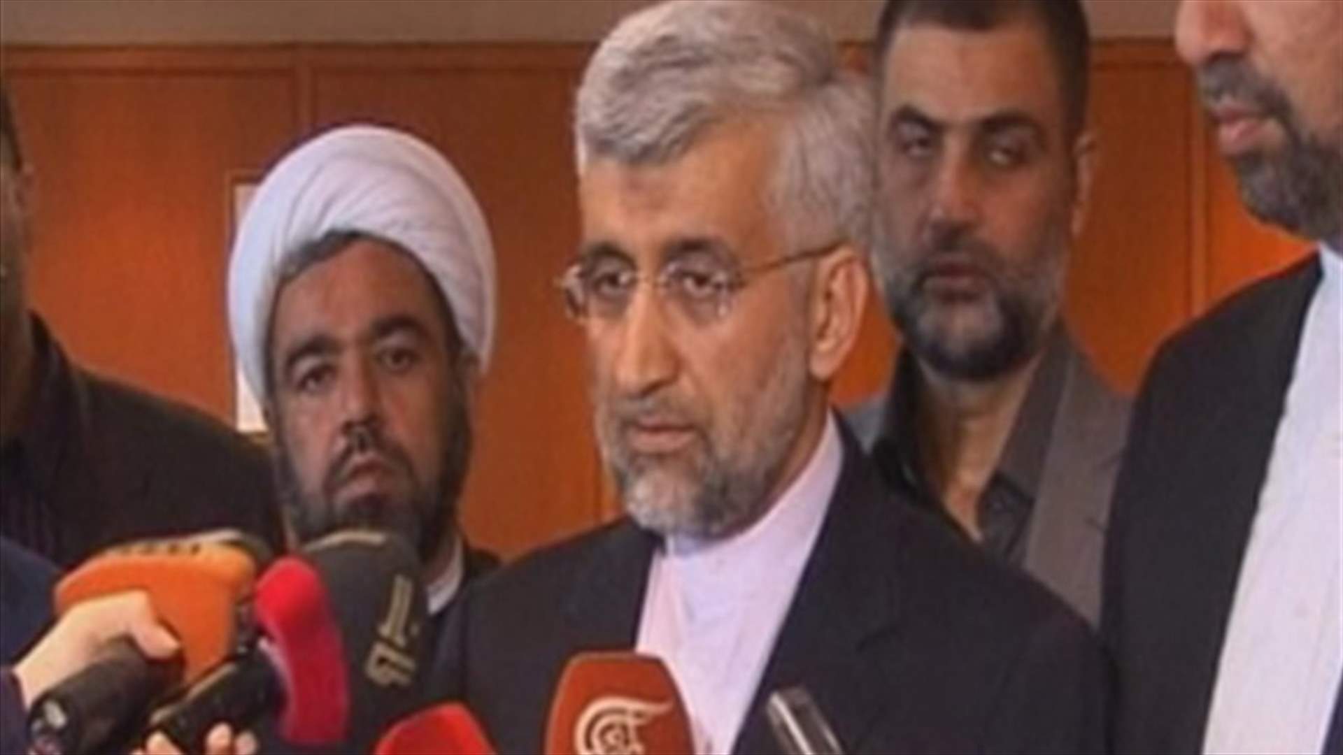 Jalili in Beirut, for establishing regional security