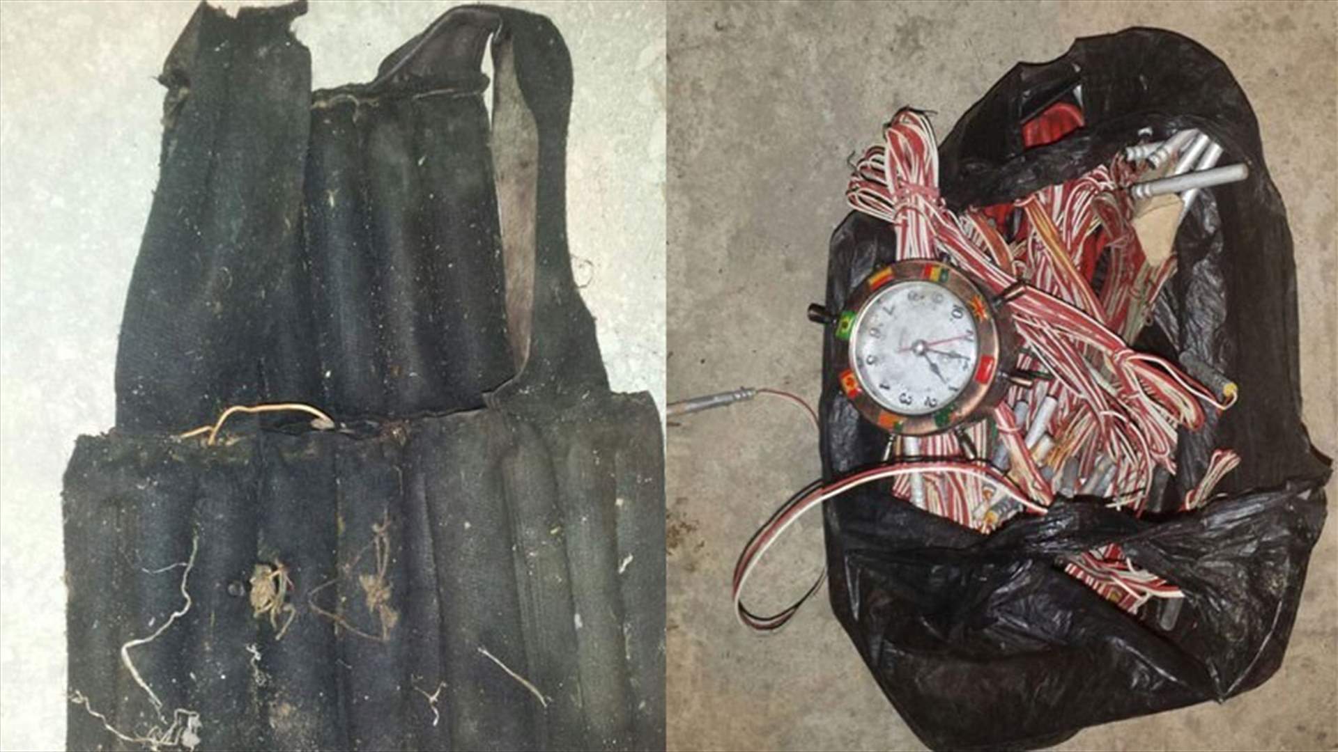 [PHOTOS] Explosive belt found in garbage dump in Sidon 