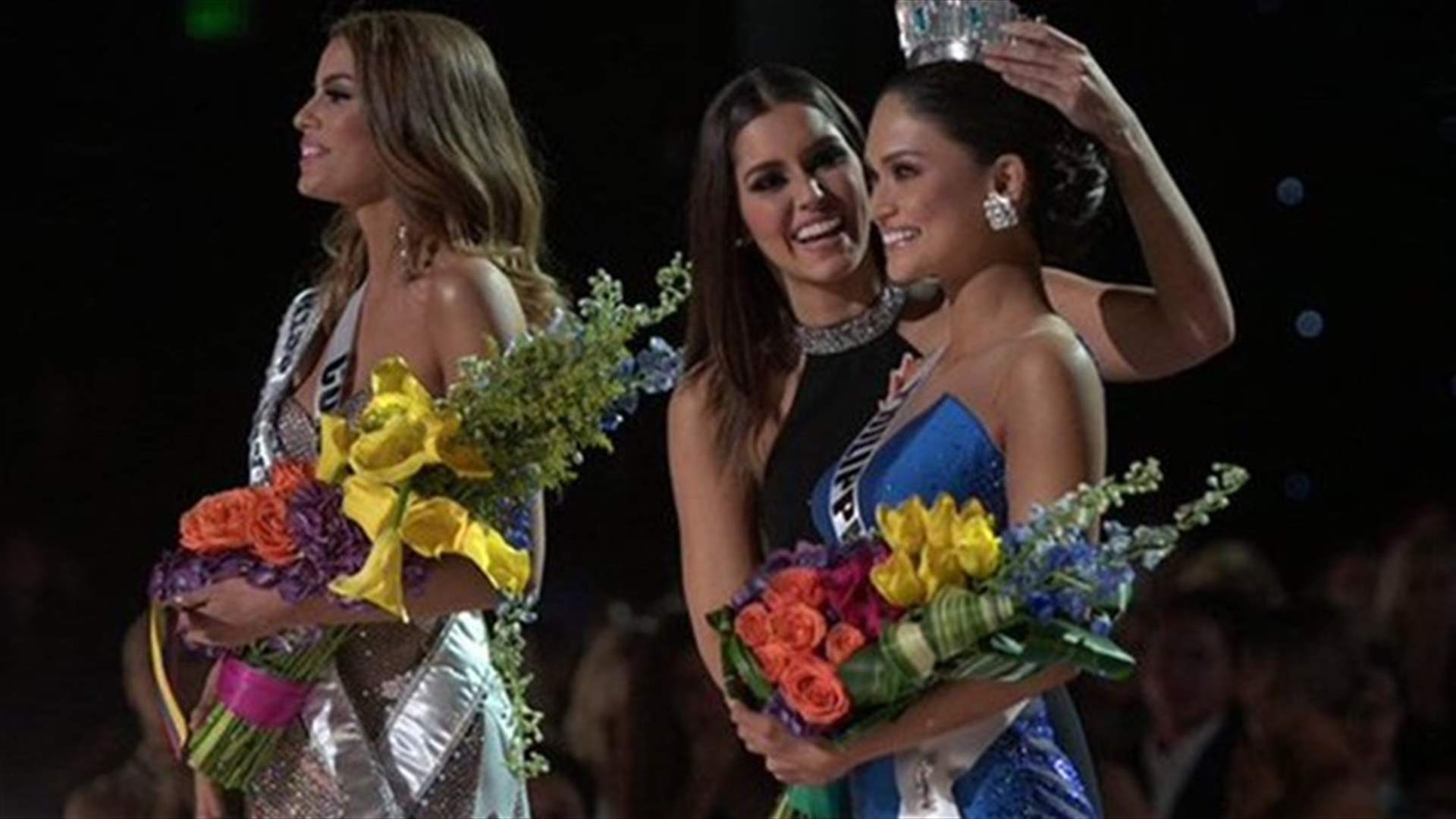 Report Miss Universe Host Announces Wrong Winner Before Miss Philippines Crowned Lebanon News