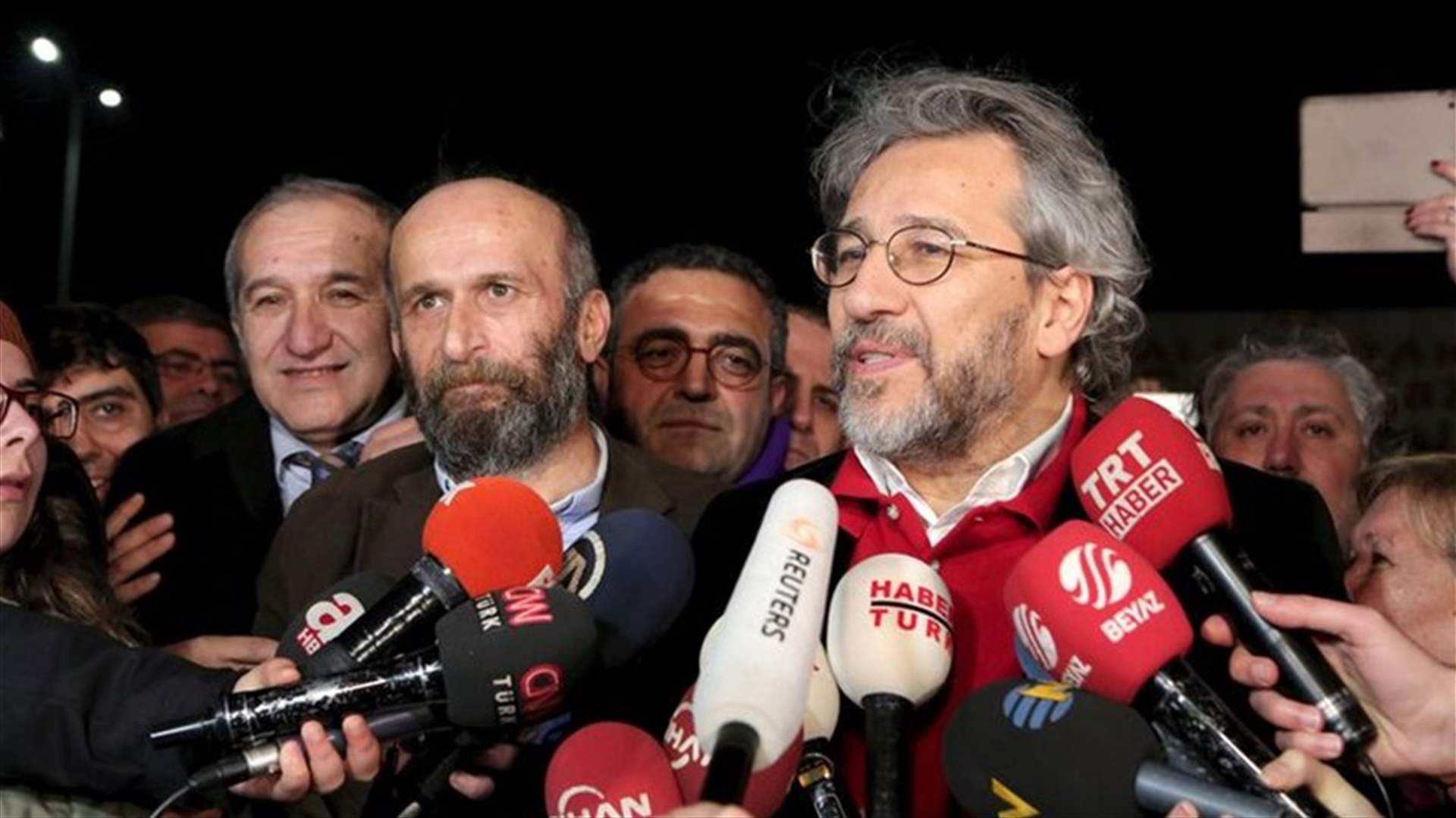 Turkish journalist calls his release from jail a defeat for Erdogan