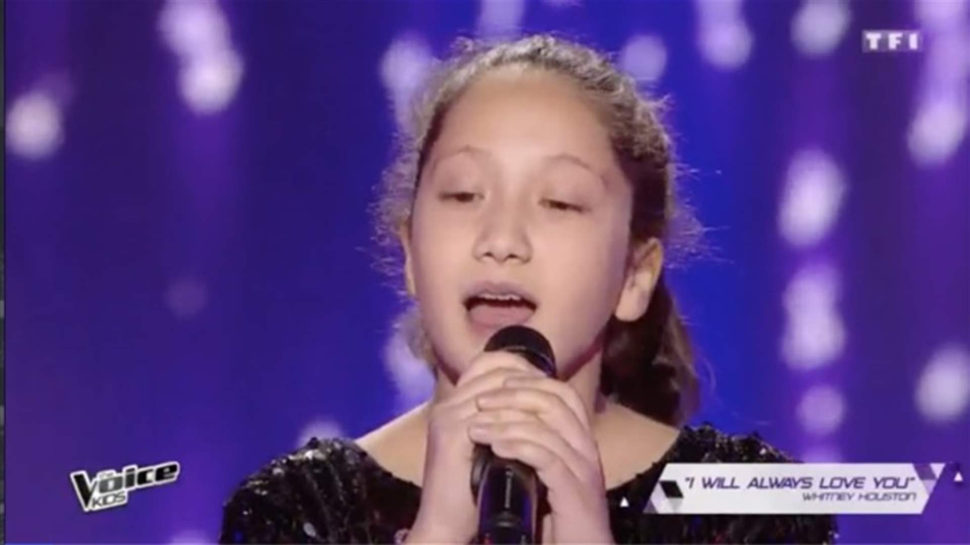 بالفيديو طفلة لبنانية تبهر لجنة تحكيم The Voice Kids في فرنسا