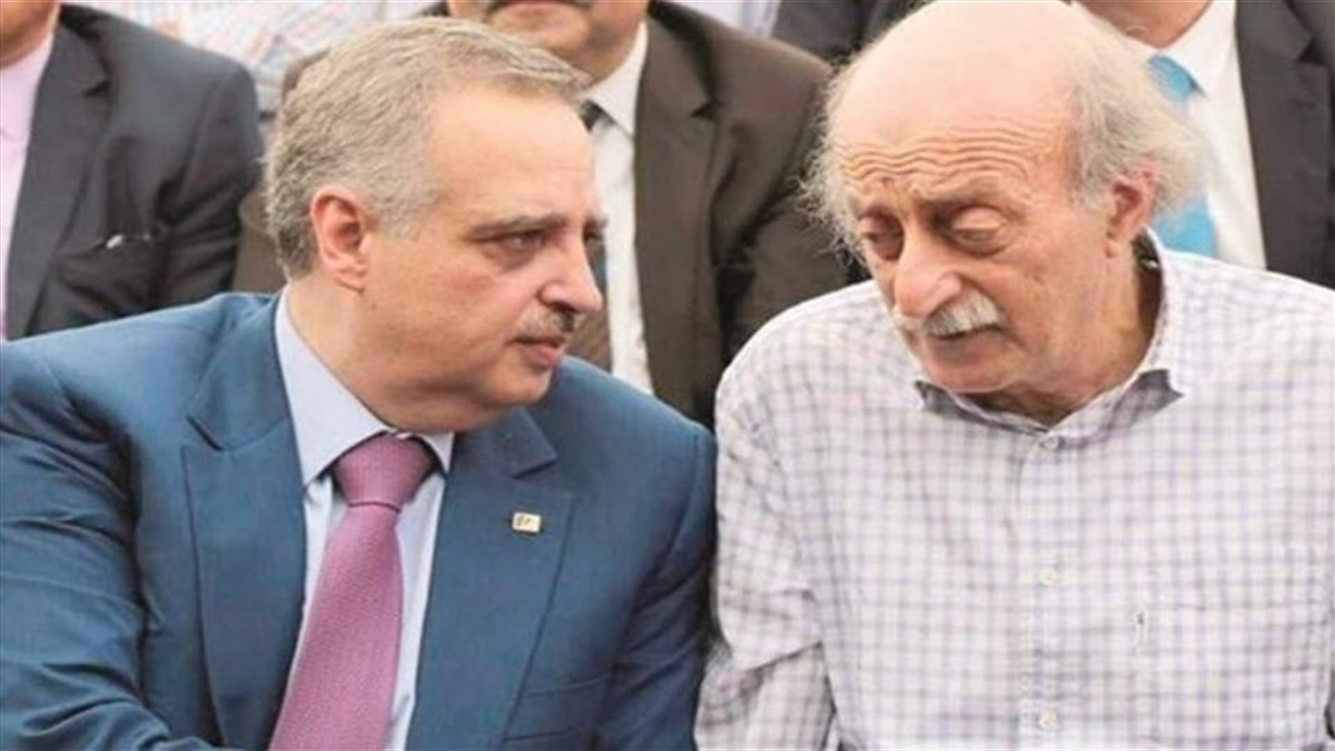 Joint statement by Jumblatt and Arslan on Choueifat clash: To block road before fifth column