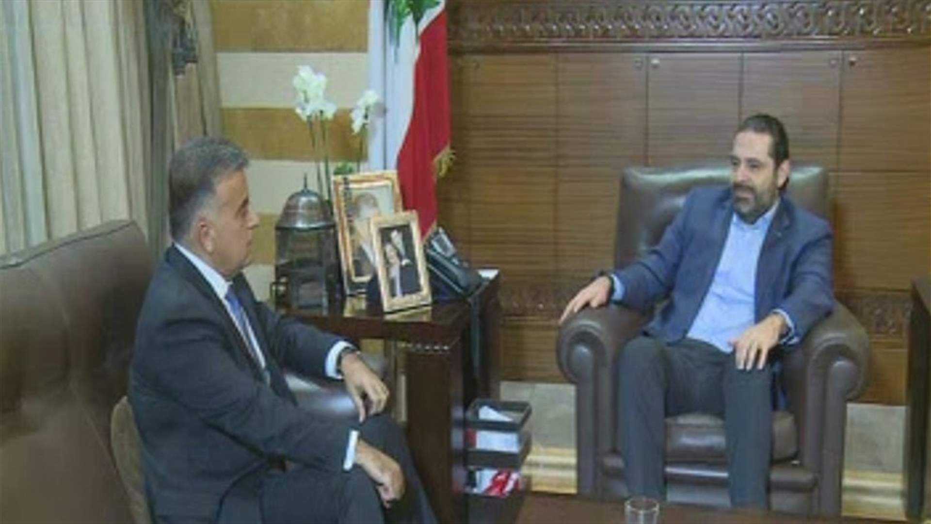 Maj. Gen. Ibrahim meets with Hariri, then Aoun