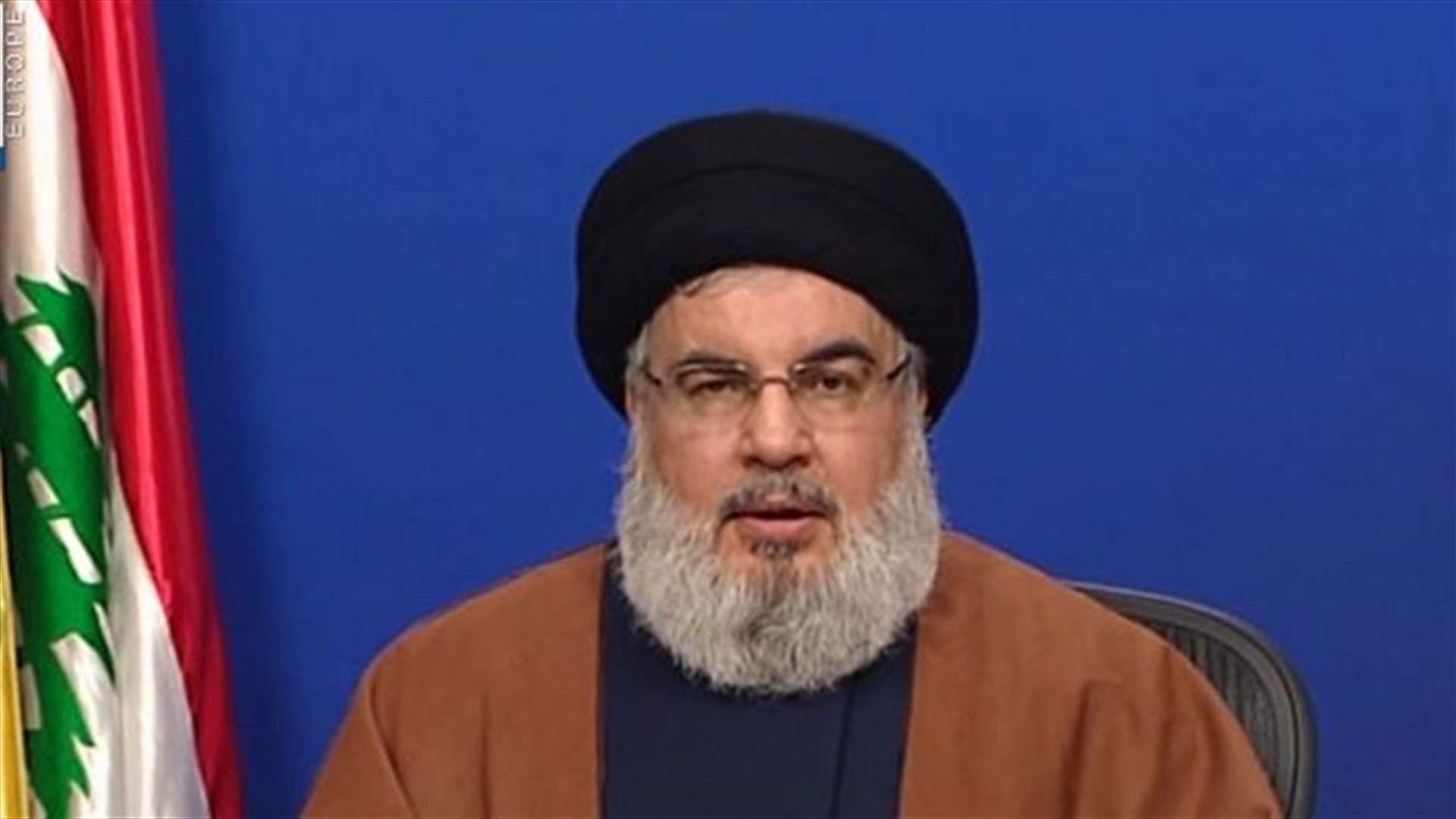 Nasrallah: A one-color new government cannot resolve current crisis