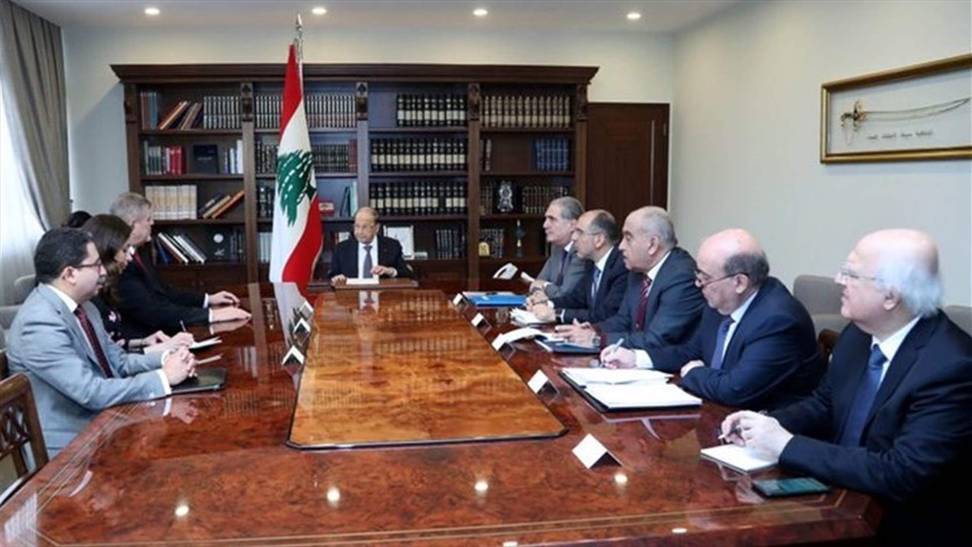 President Aoun meets with UN Kubis