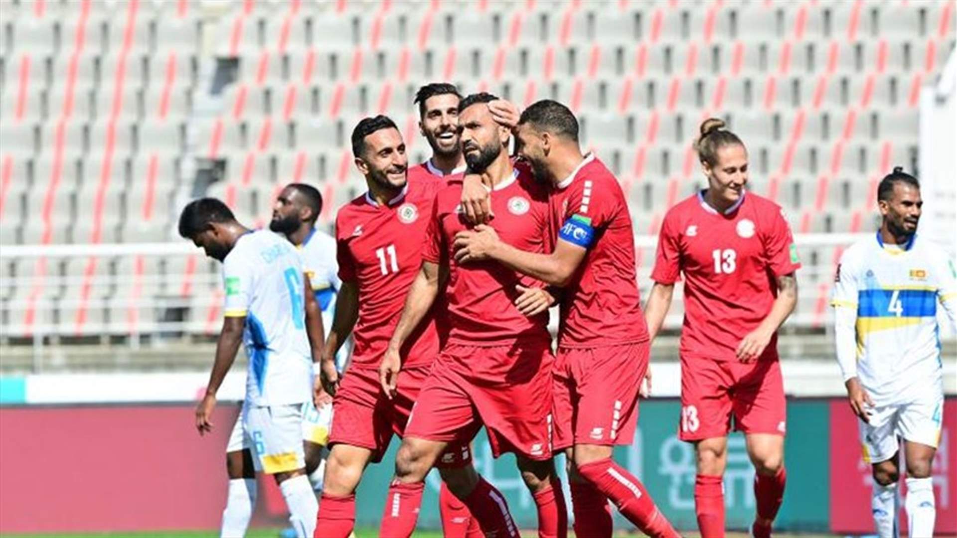 Lebanese national football team qualified for finals