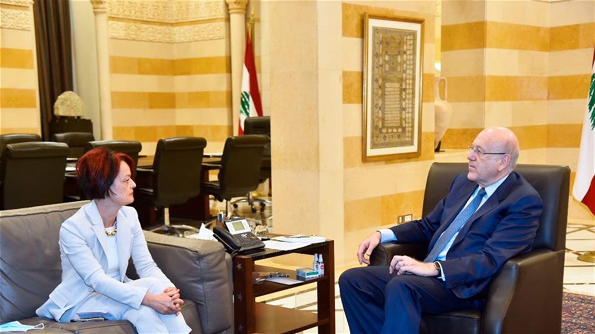 Fletcher meets Mikati, says WFP can extend support to approximately 800000 Lebanese