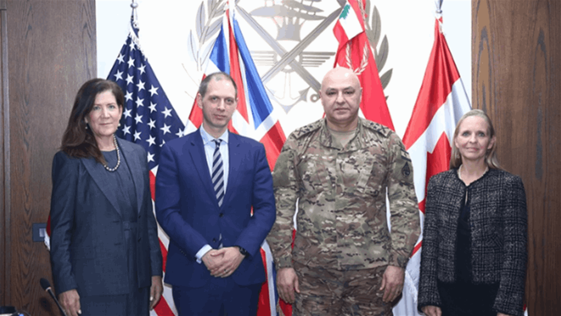 UK, US and Canadian Ambassadors Meet with Army Chief