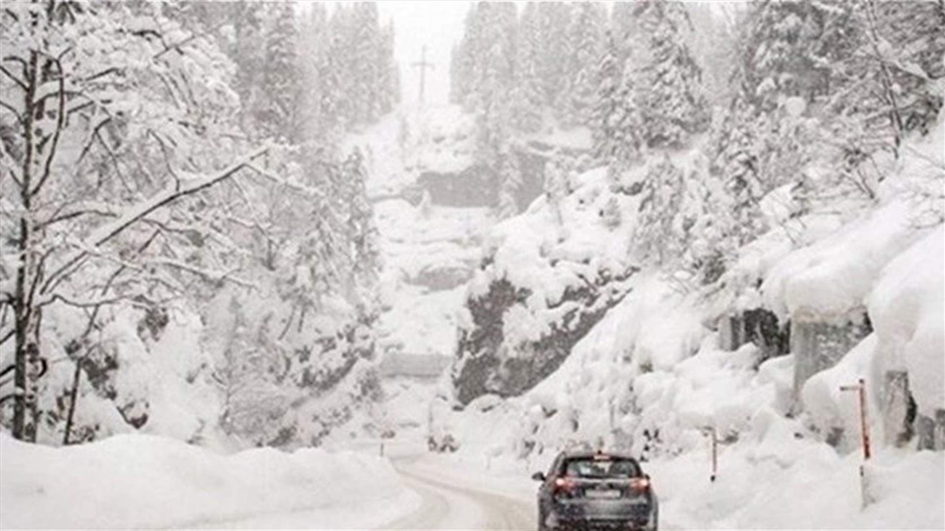 Snow accumulation cuts off several mountainous roads