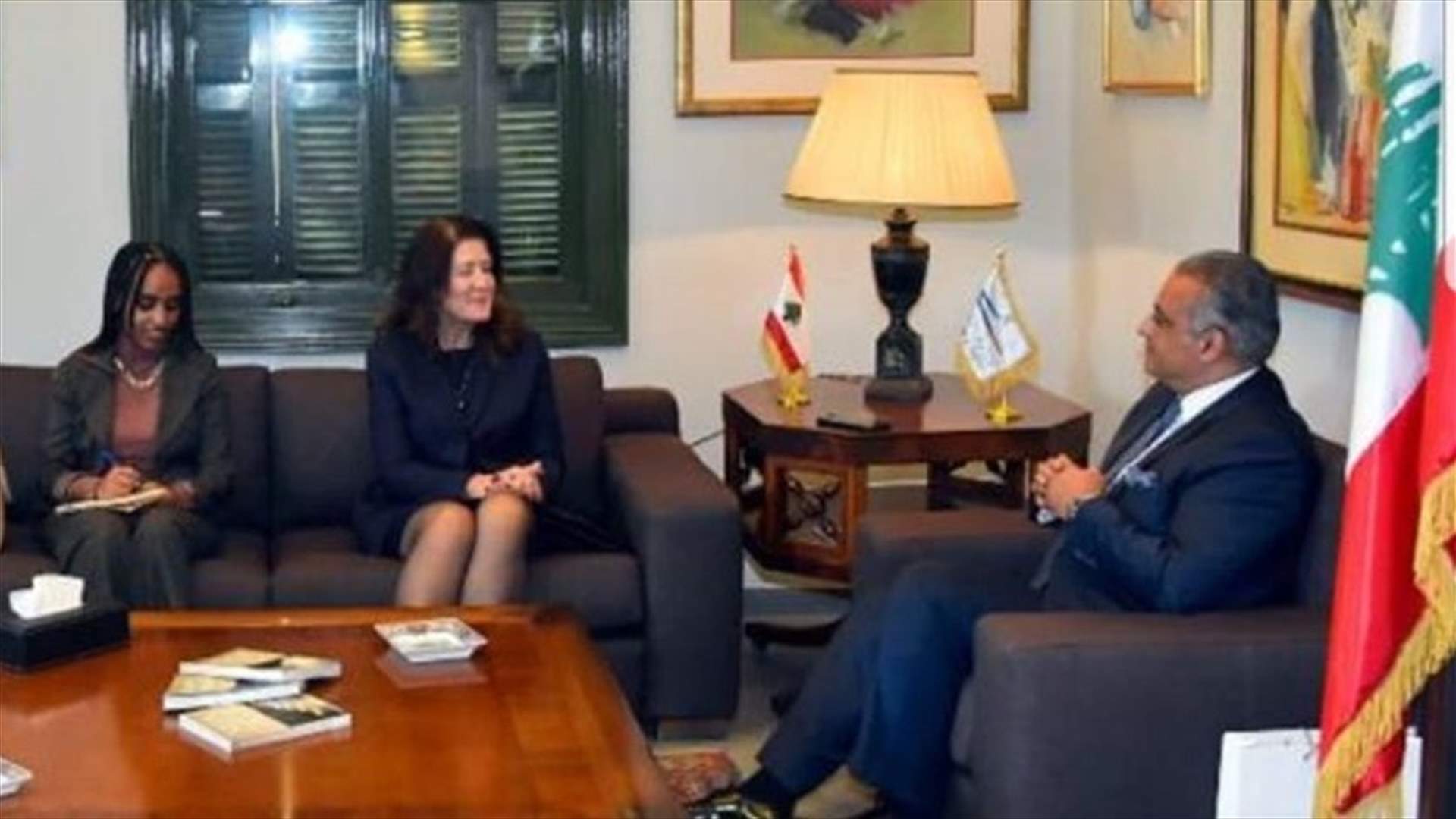 Culture Minister Mortada meets US ambassador to Lebanon Shea