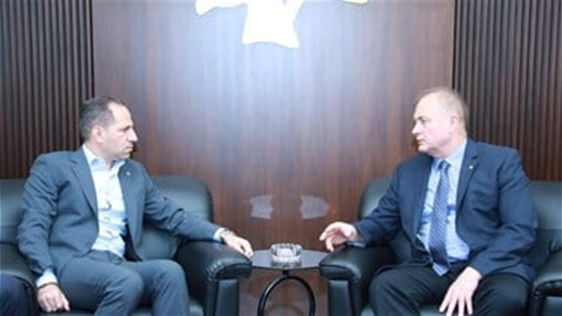 Kataeb Party leader Gemayel meets Russian Ambassador Rudakov