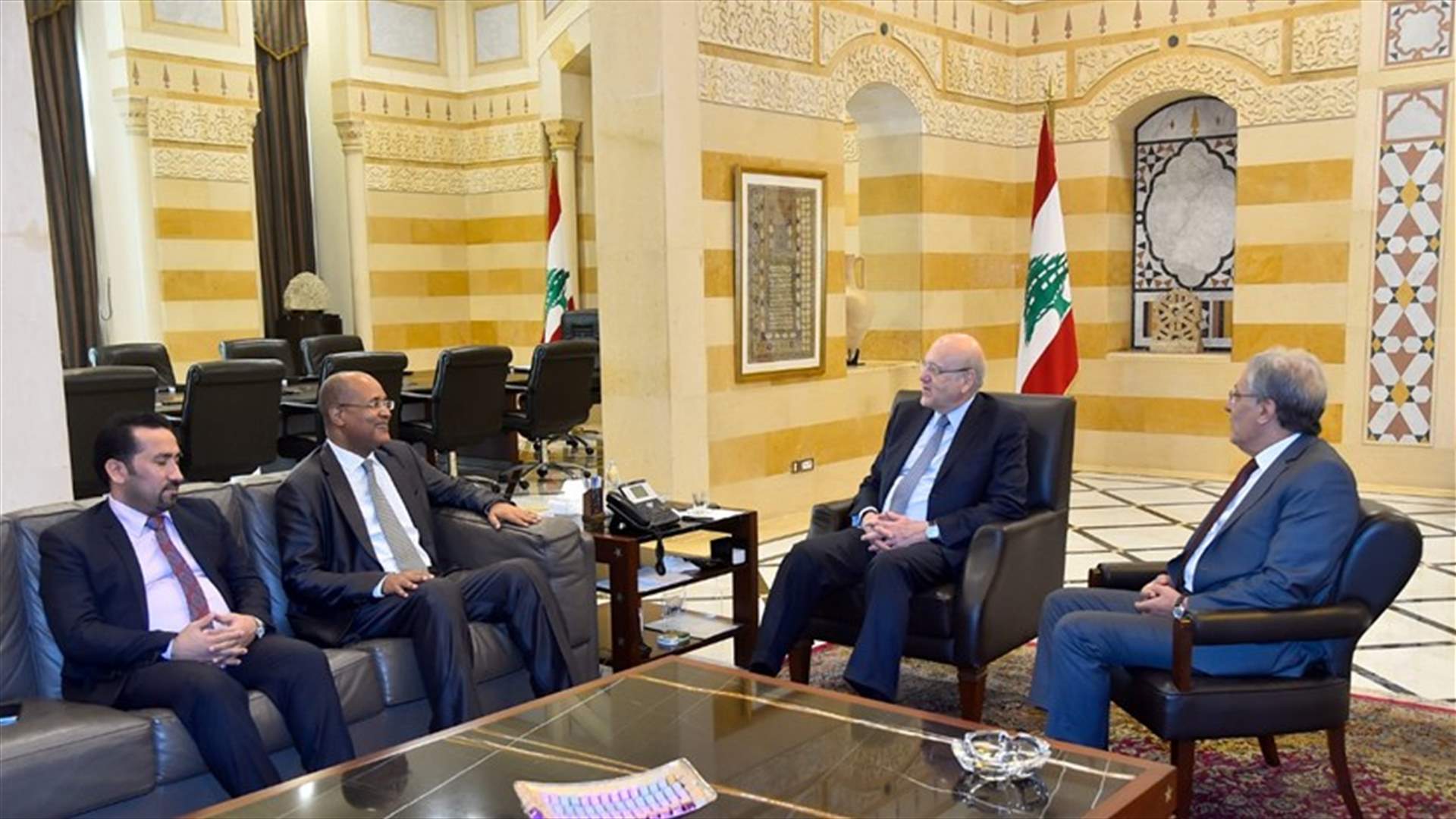 Mikati holds series of meetings