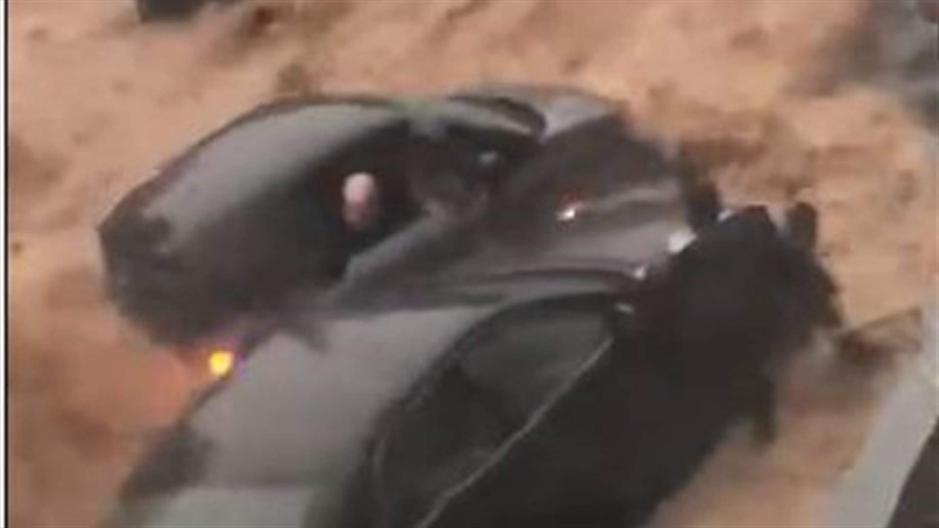 Cars collide in Kfarhbab as torrential rain continues-[VIDEO]