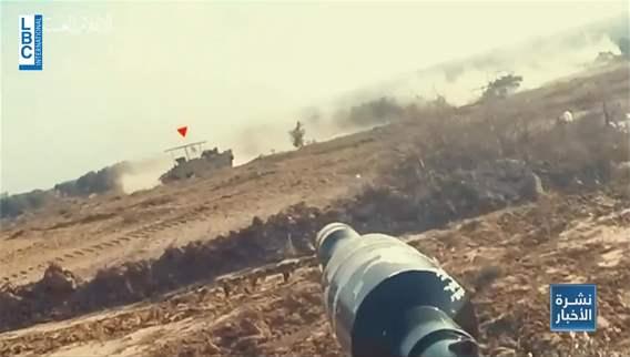حركة حماس تنشر فيديو لمواجهة بين مقاتليها والجيش الاسرائيلي شرقي حي الزيتون