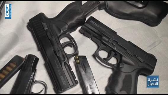 Over 300 pistols smuggled into Lebanon 