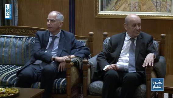 Le Drian’s mission in Lebanon: The latest