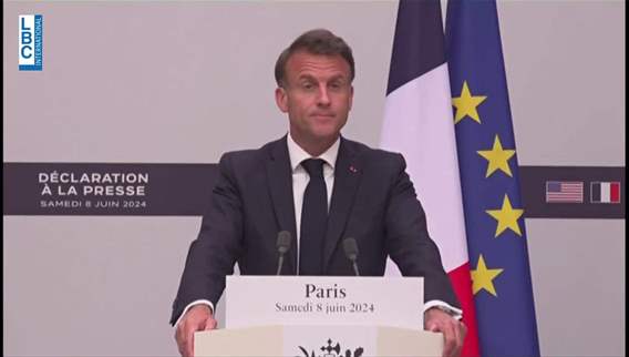 Macron: France and USA will intensify efforts to avoid tensions in Middle East