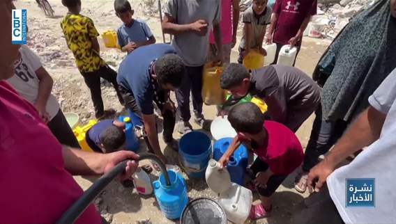 أهالي قطاع غزة يموتون عطشاً