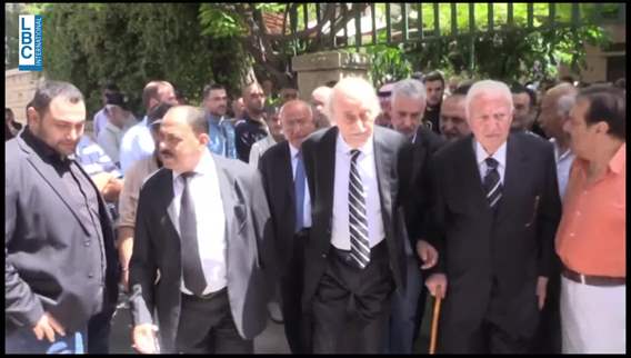 PSP at the funeral of Doreid Yaghi