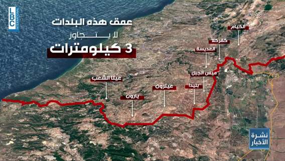 Scenario of buffer zone in south Lebanon: The latest