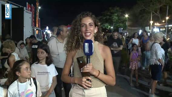 نانسي عجرم تجمع محبّيها في حفلة في جبيل