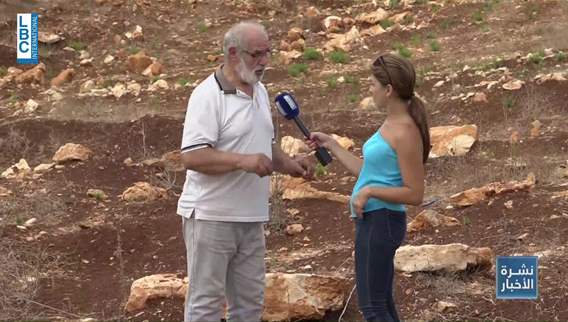 Suspicion of theft of soil and rocks in Nabatiyeh El Faouqa, South Lebanon